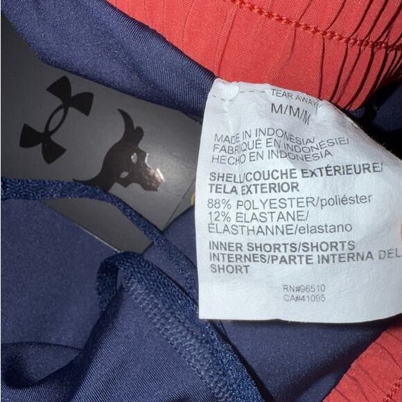 New UA Project Rock Women's Fitted 2-in-1 Athletic Shorts size M - Picture 5 of 8